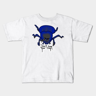 Anger management dung beetle Kids T-Shirt